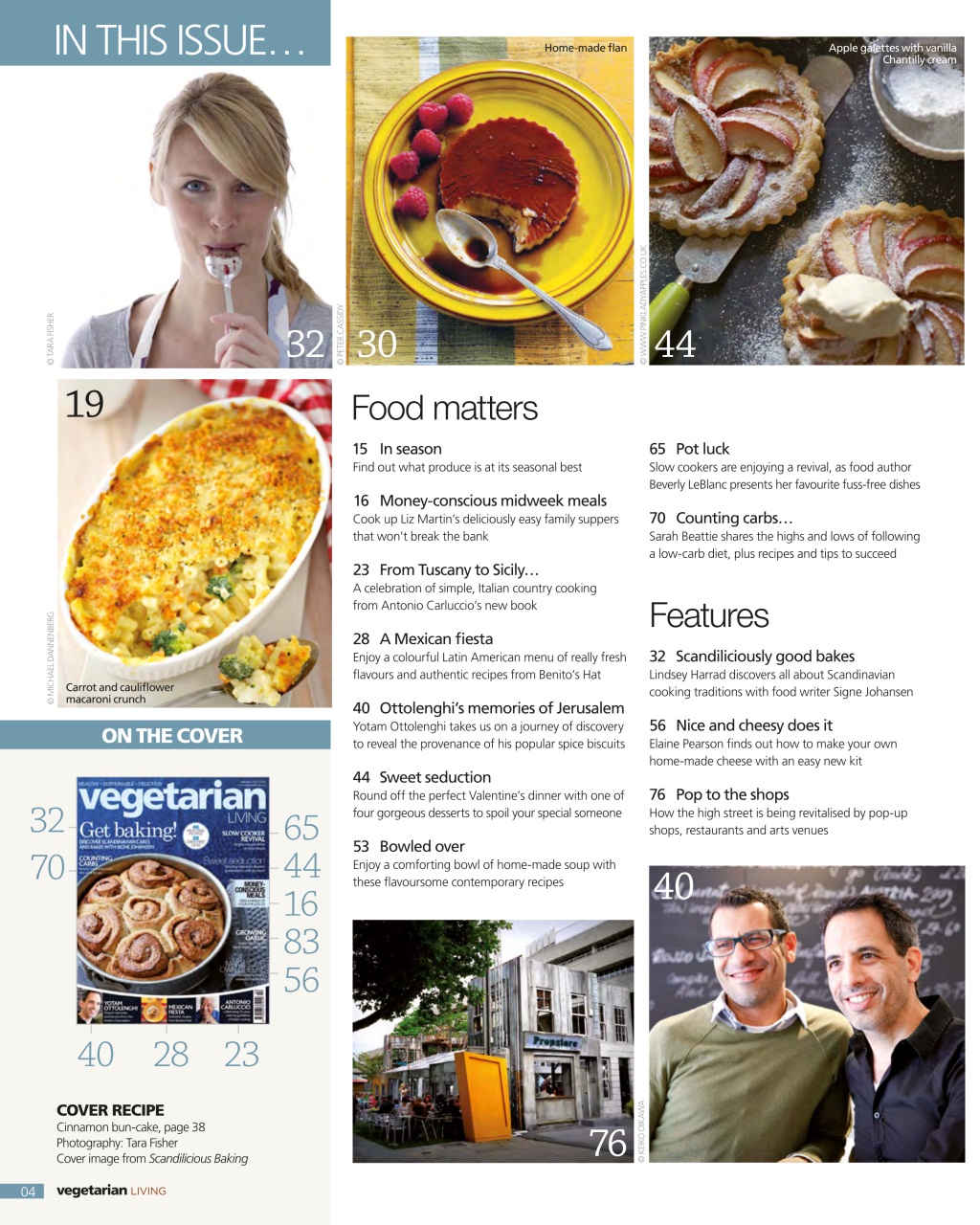 Vegetarian Living Preview Pages