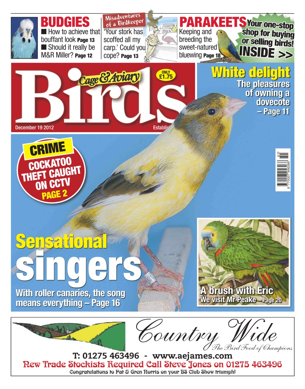 Cage & Aviary Birds Preview Pages