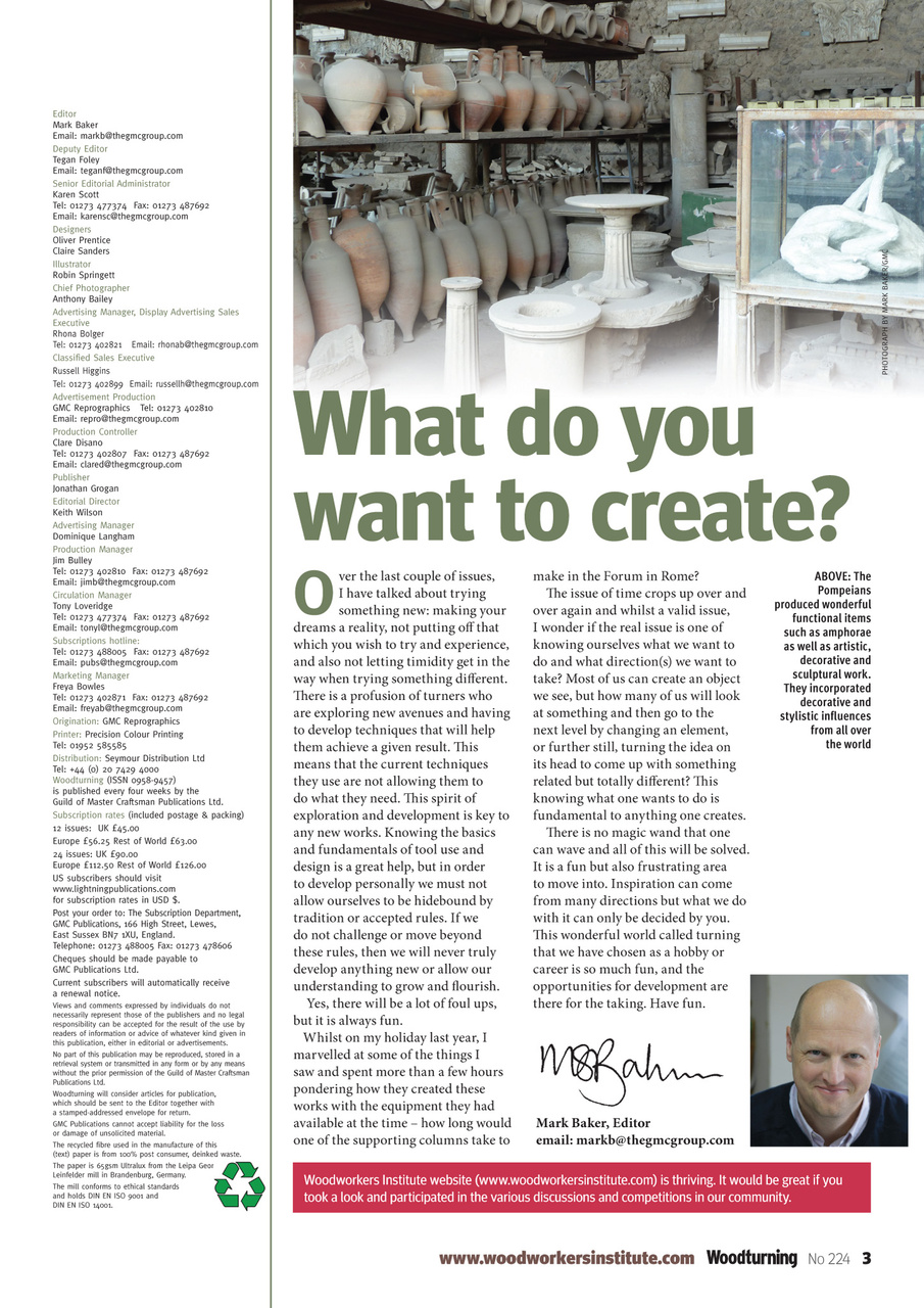 Woodturning Preview Pages