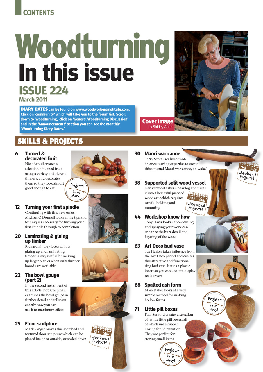Woodturning Preview Pages