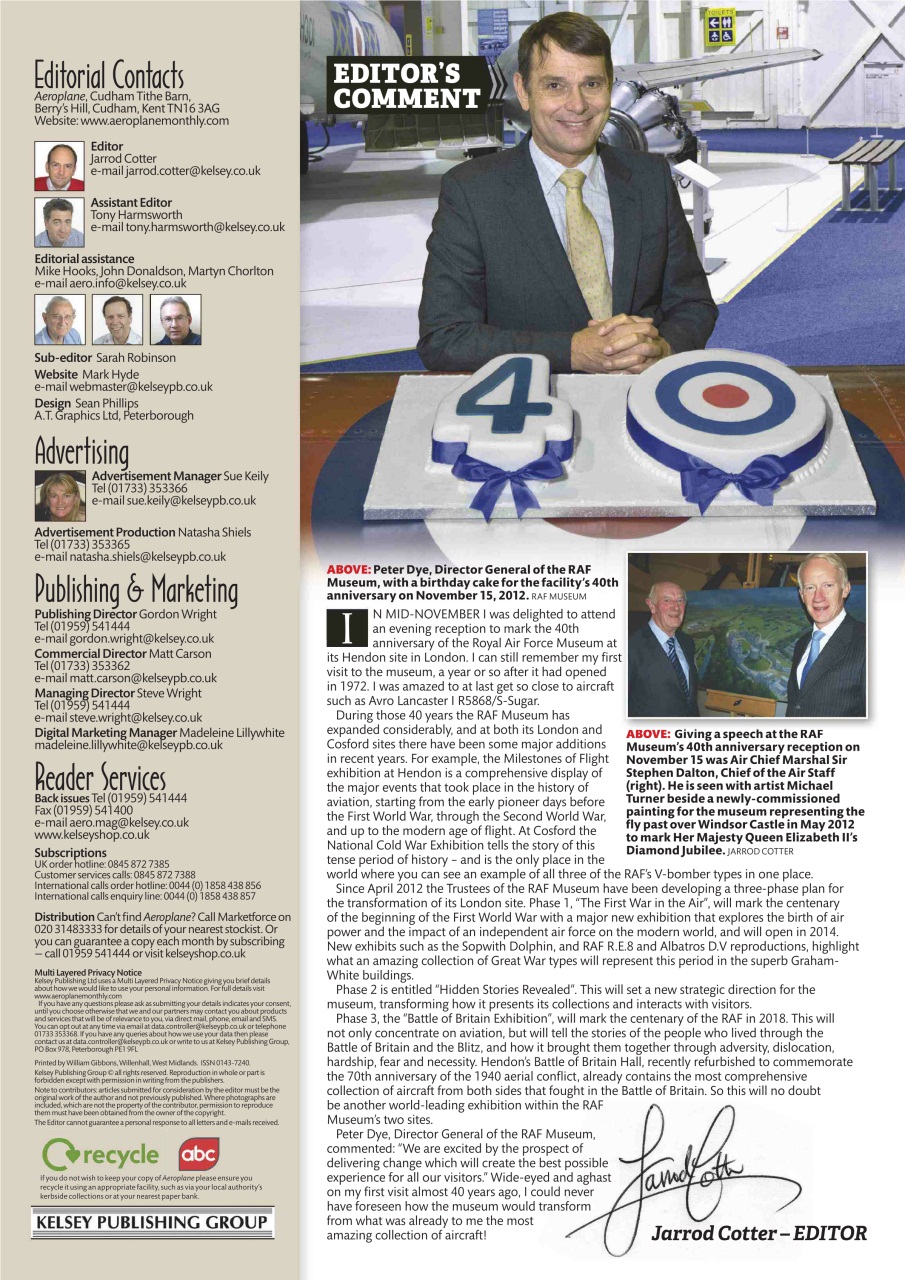 Aeroplane Preview Pages