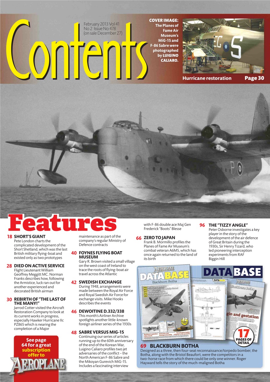 Aeroplane Preview Pages