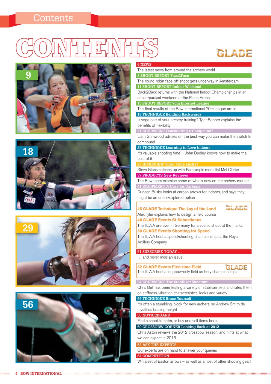 Bow International Preview Pages