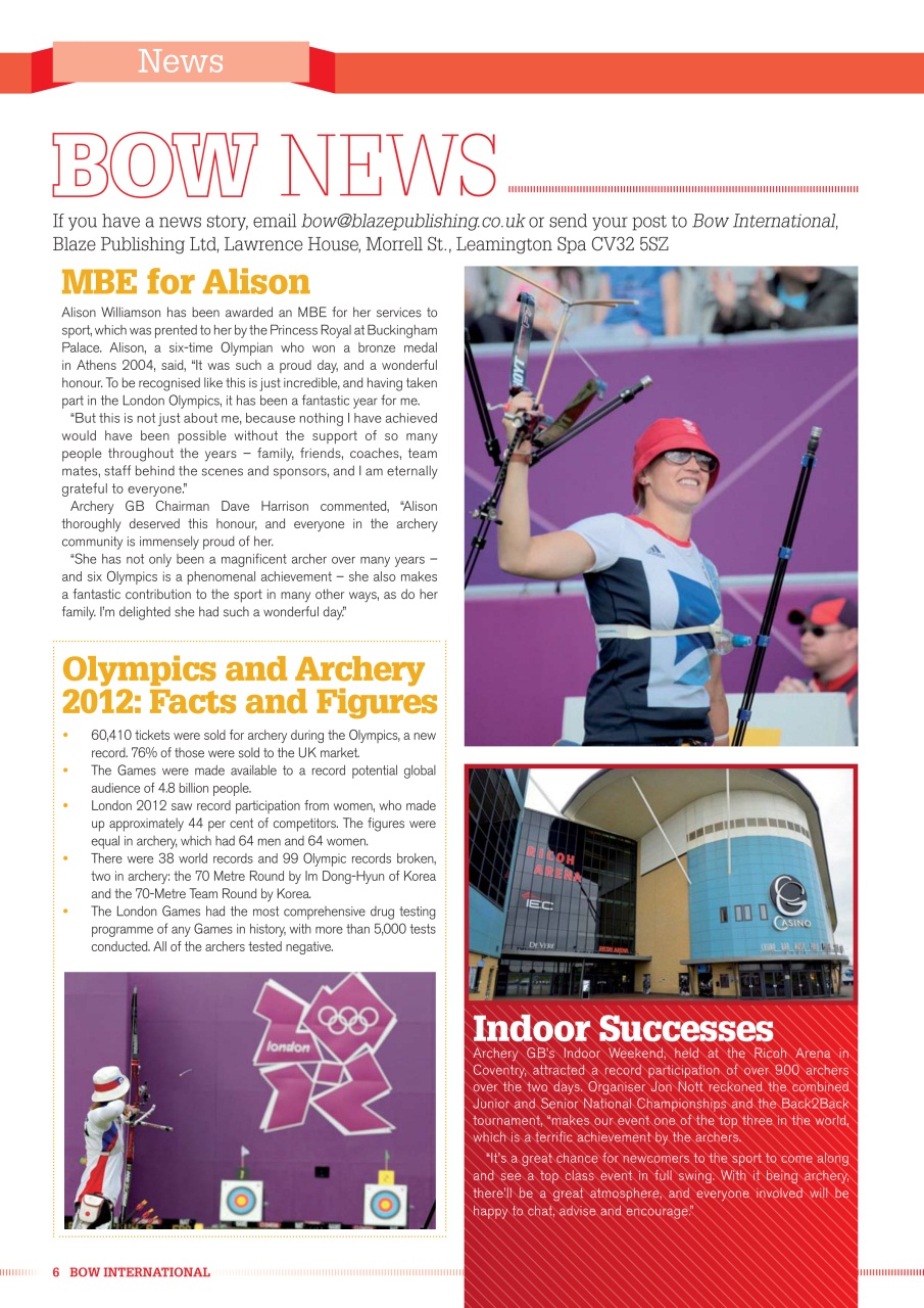 Bow International Preview Pages