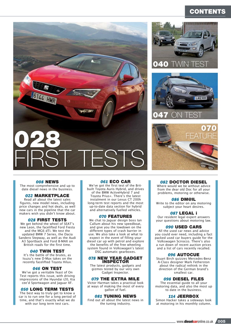 Diesel&EcoCar Magazine Preview Pages