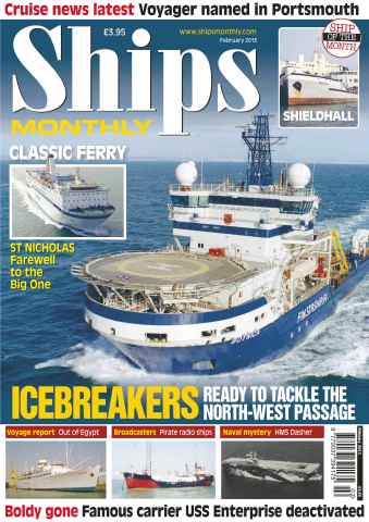 Ships Monthly issue Icebreakers February 2013