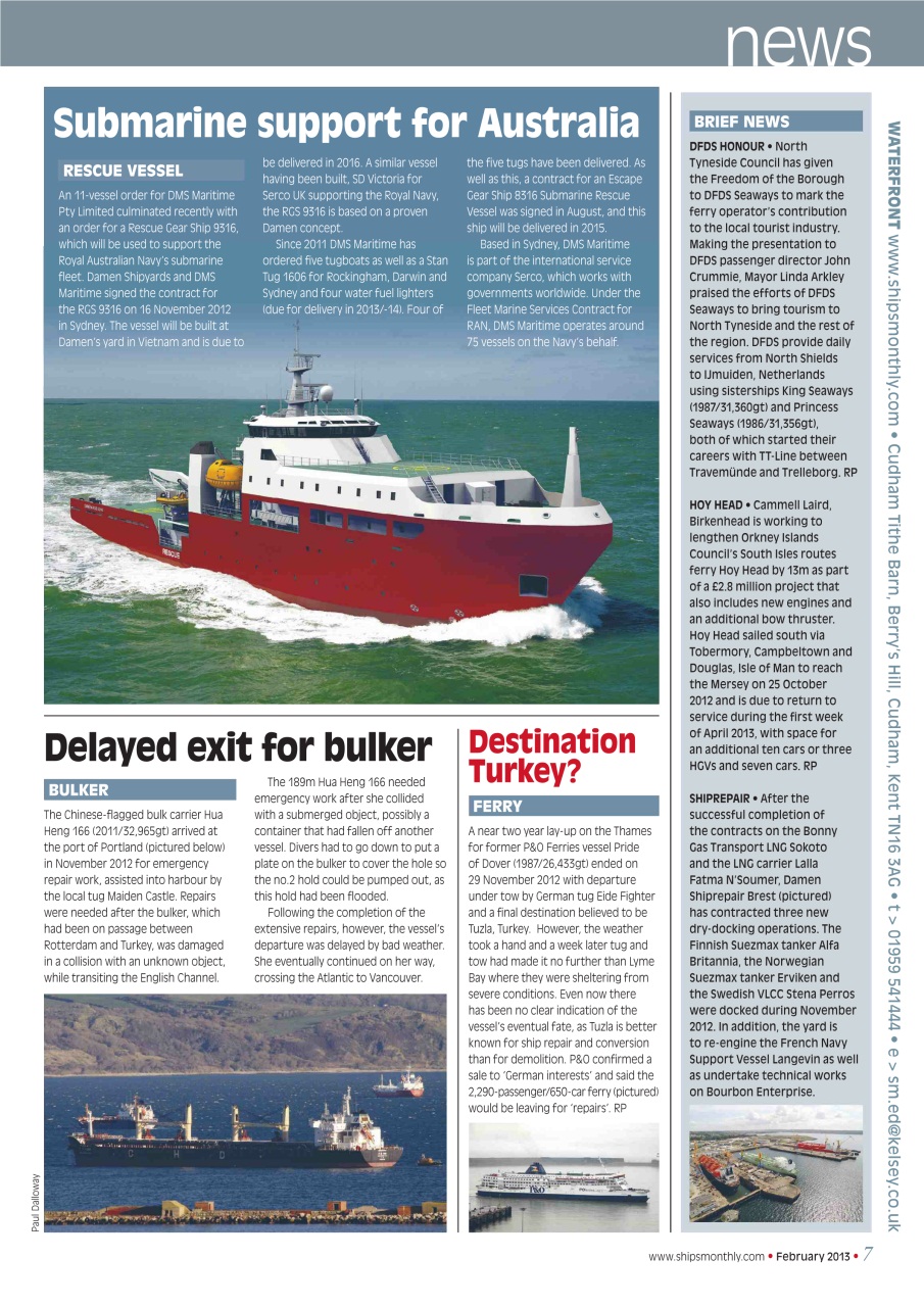 Ships Monthly Preview Pages