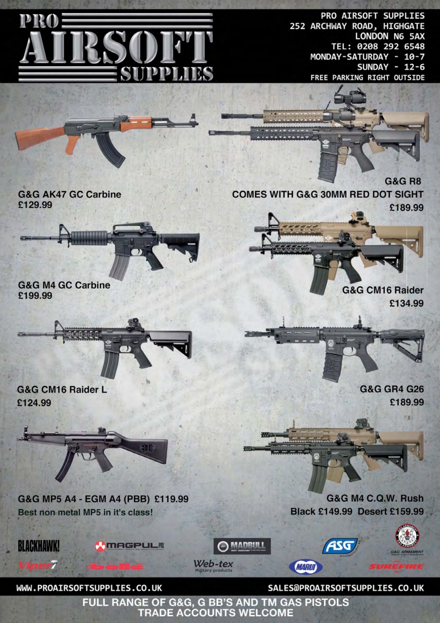 Airsoft Action Preview Pages