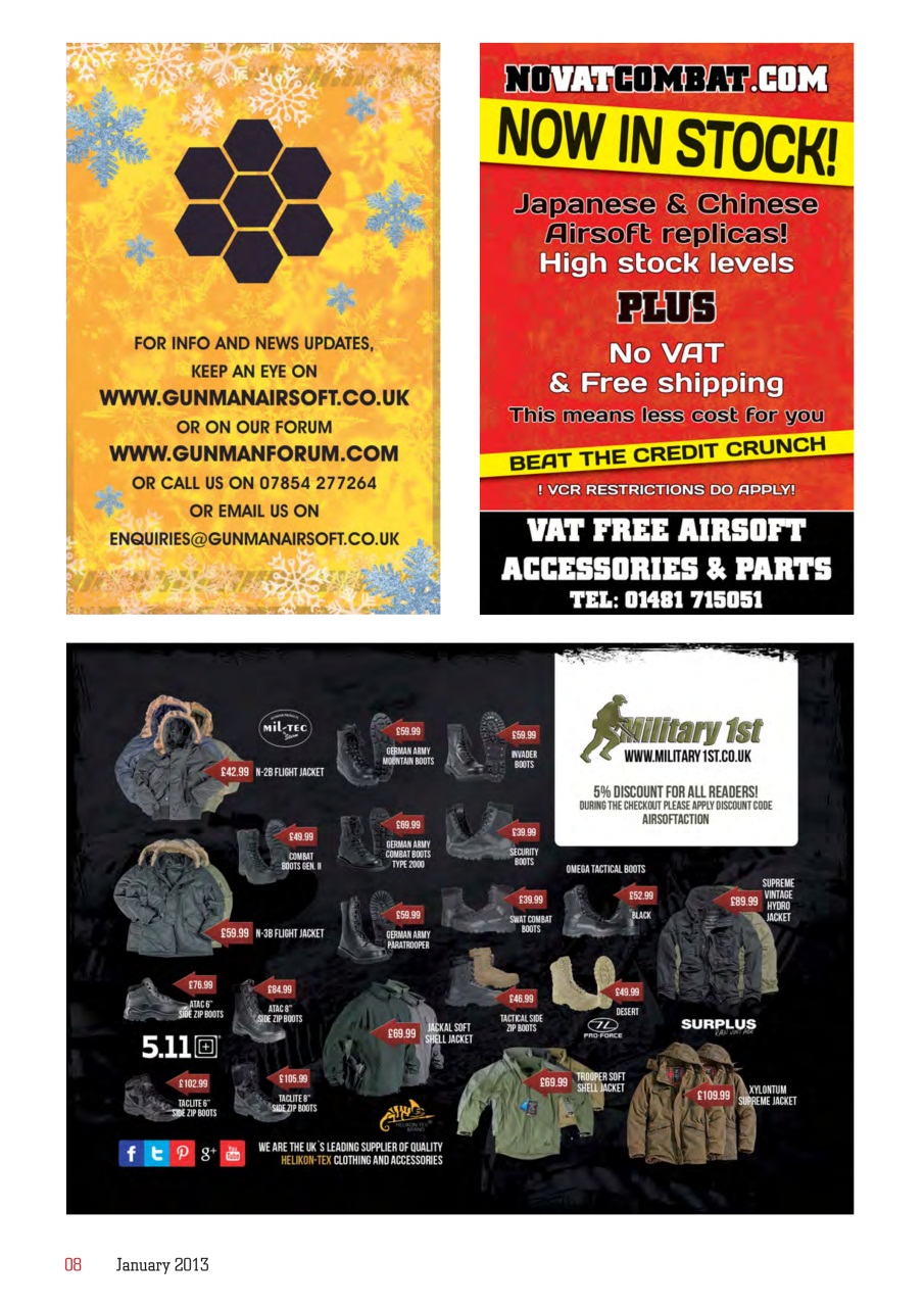 Airsoft Action Preview Pages