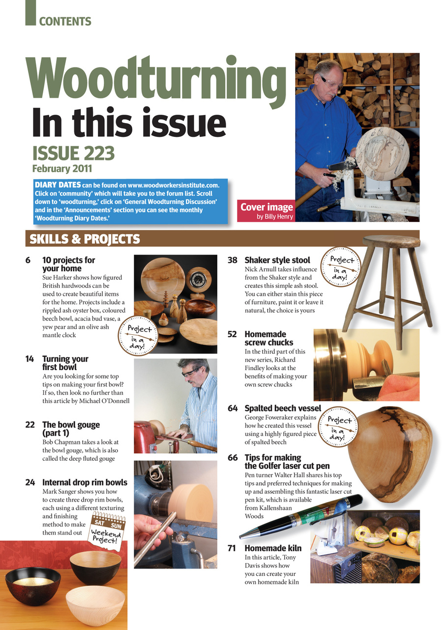 Woodturning Preview Pages