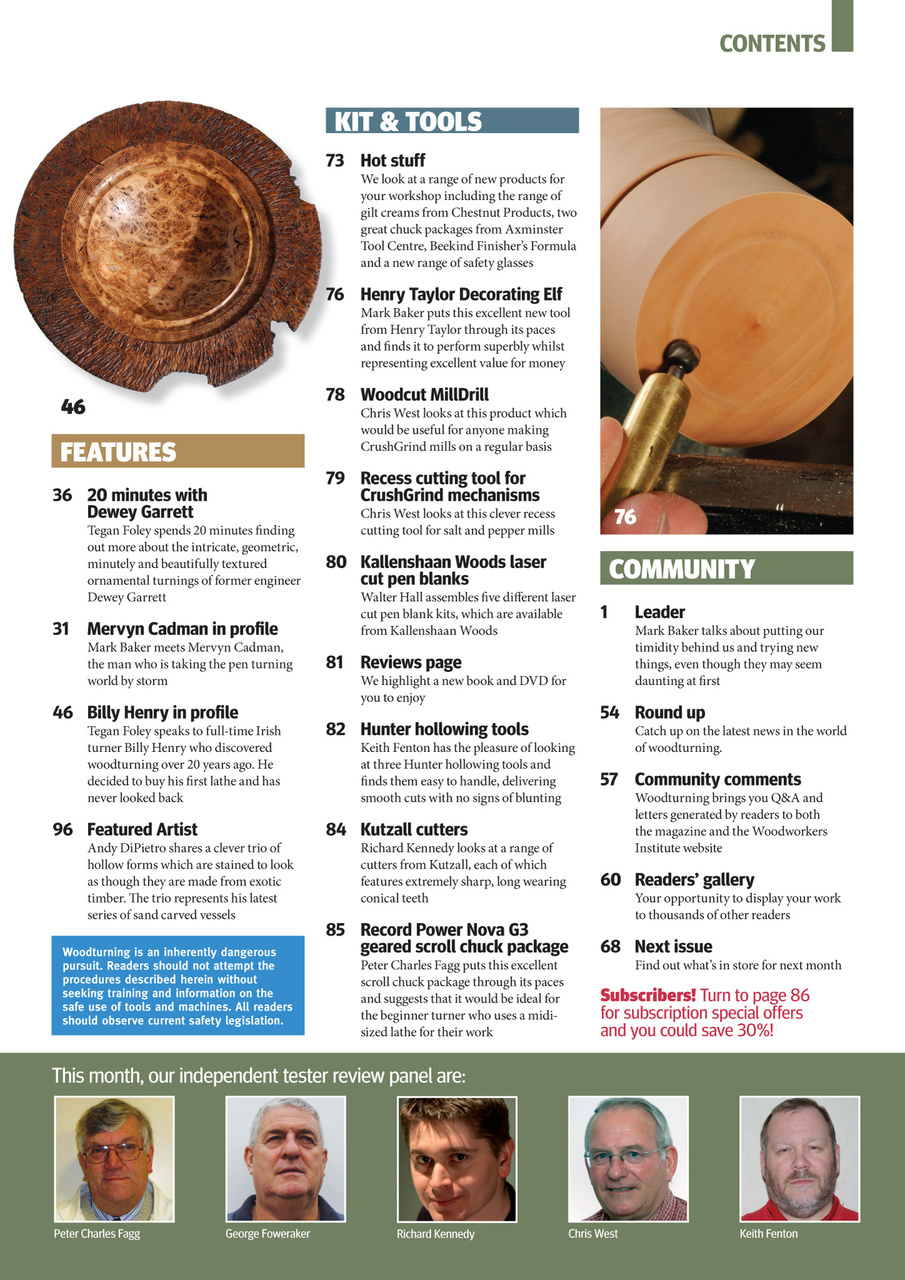 Woodturning Preview Pages