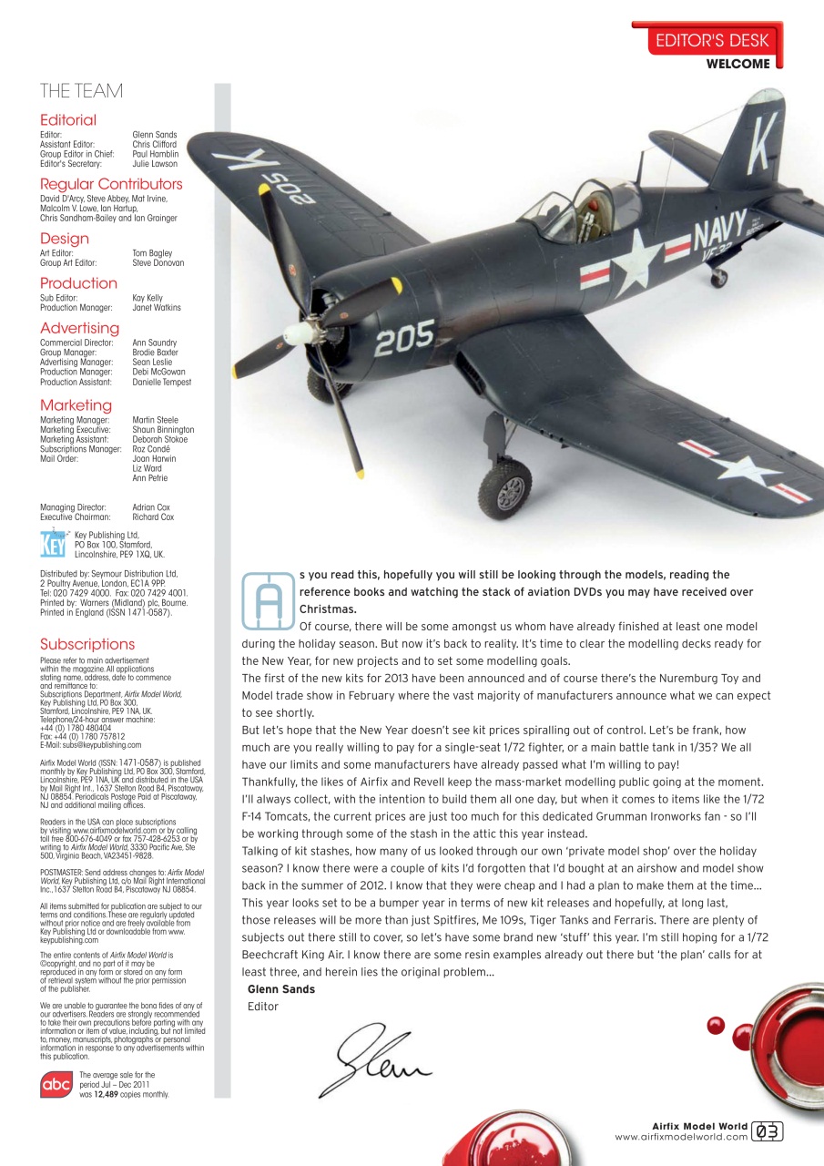 Airfix Model World Preview Pages