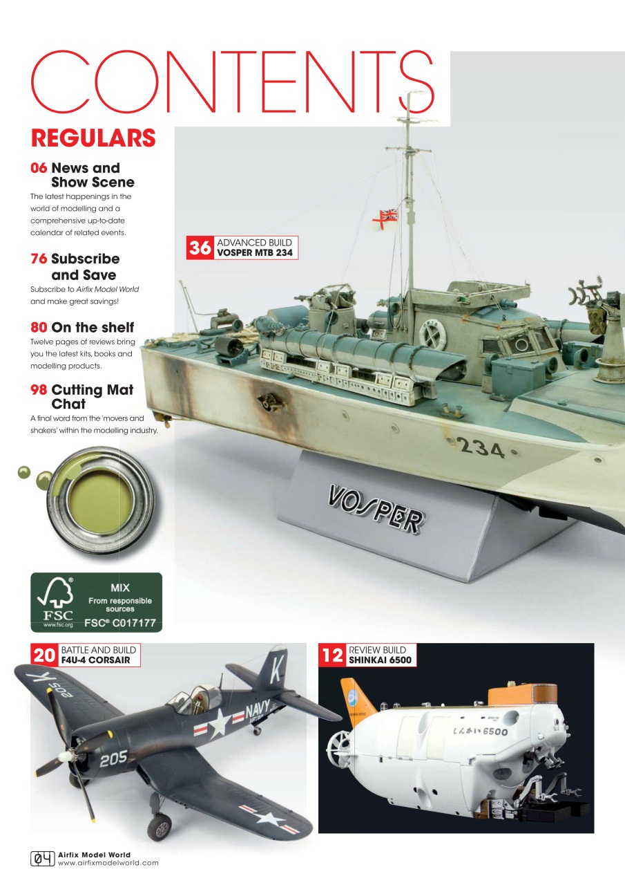 Airfix Model World Preview Pages
