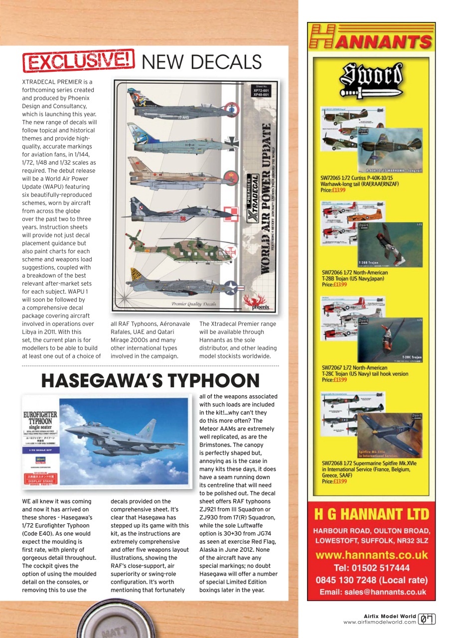 Airfix Model World Preview Pages
