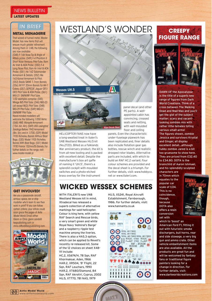 Airfix Model World Preview Pages