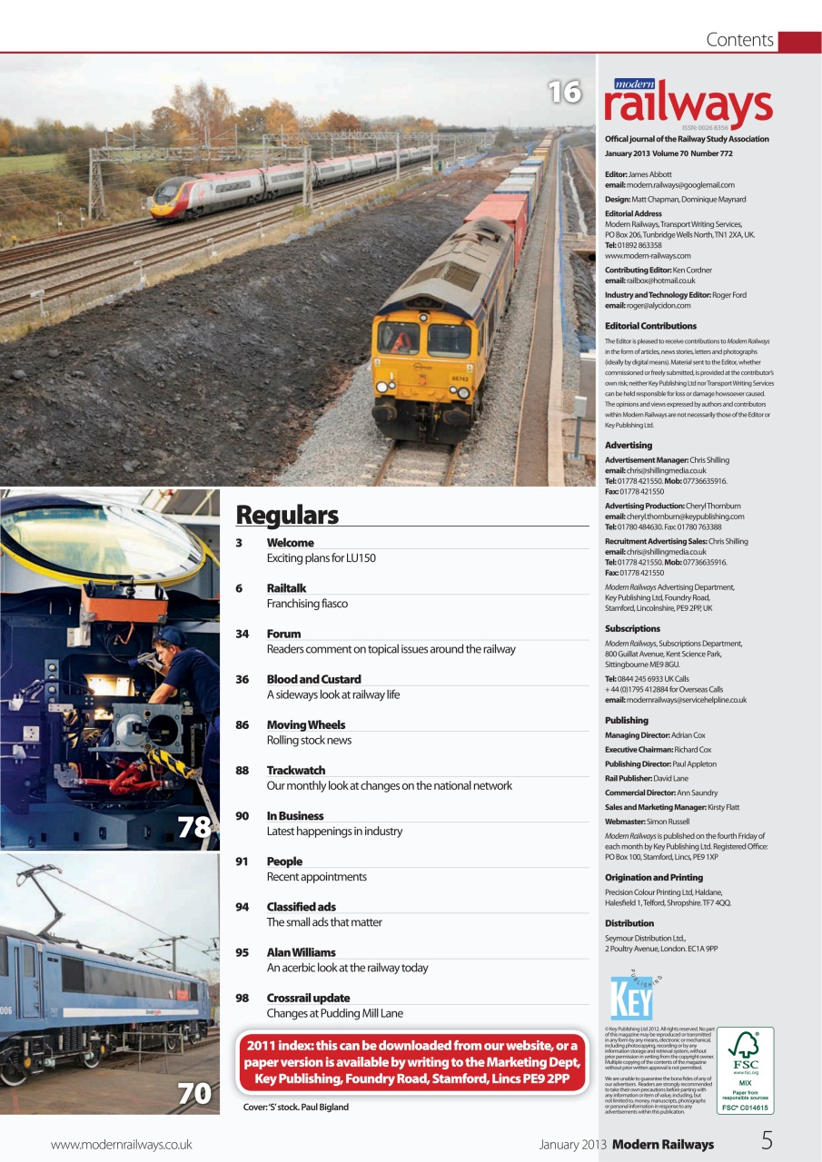 Modern Railways Preview Pages