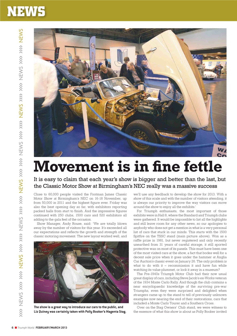 Triumph World Preview Pages