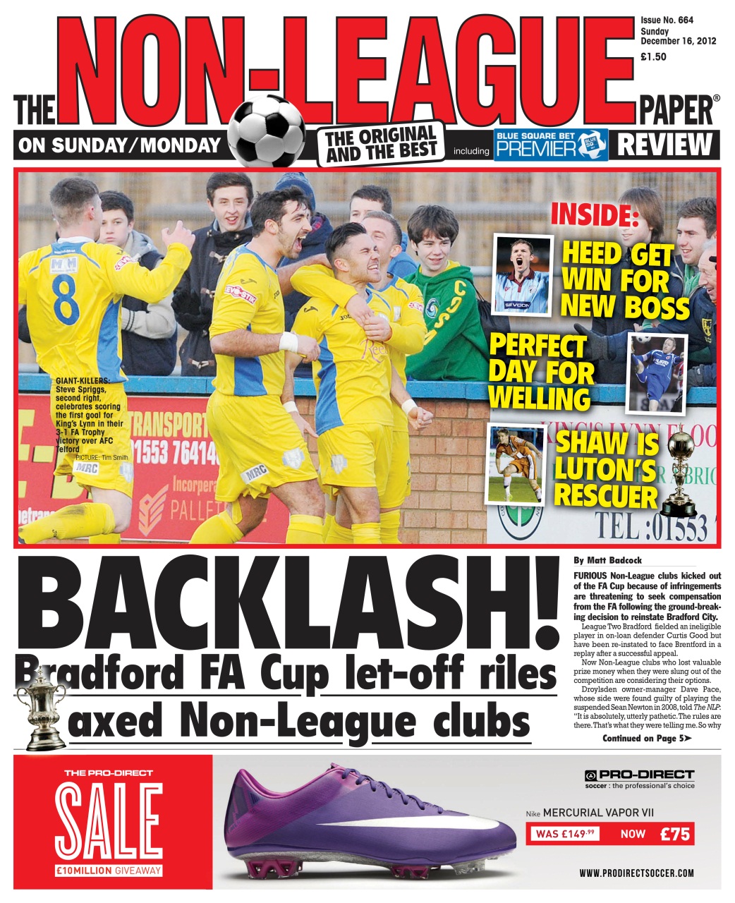 The Non-League Football Paper Preview Pages