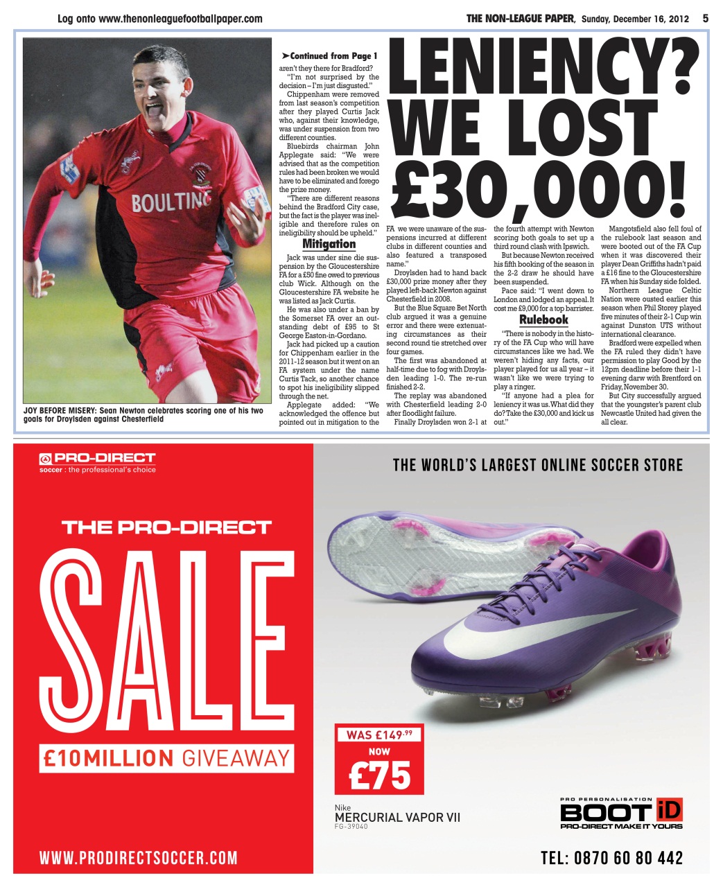 The Non-League Football Paper Preview Pages