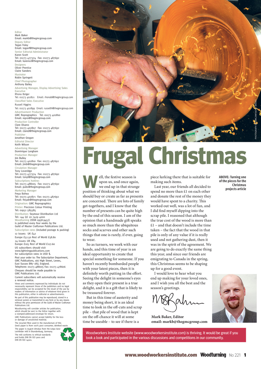 Woodturning Preview Pages