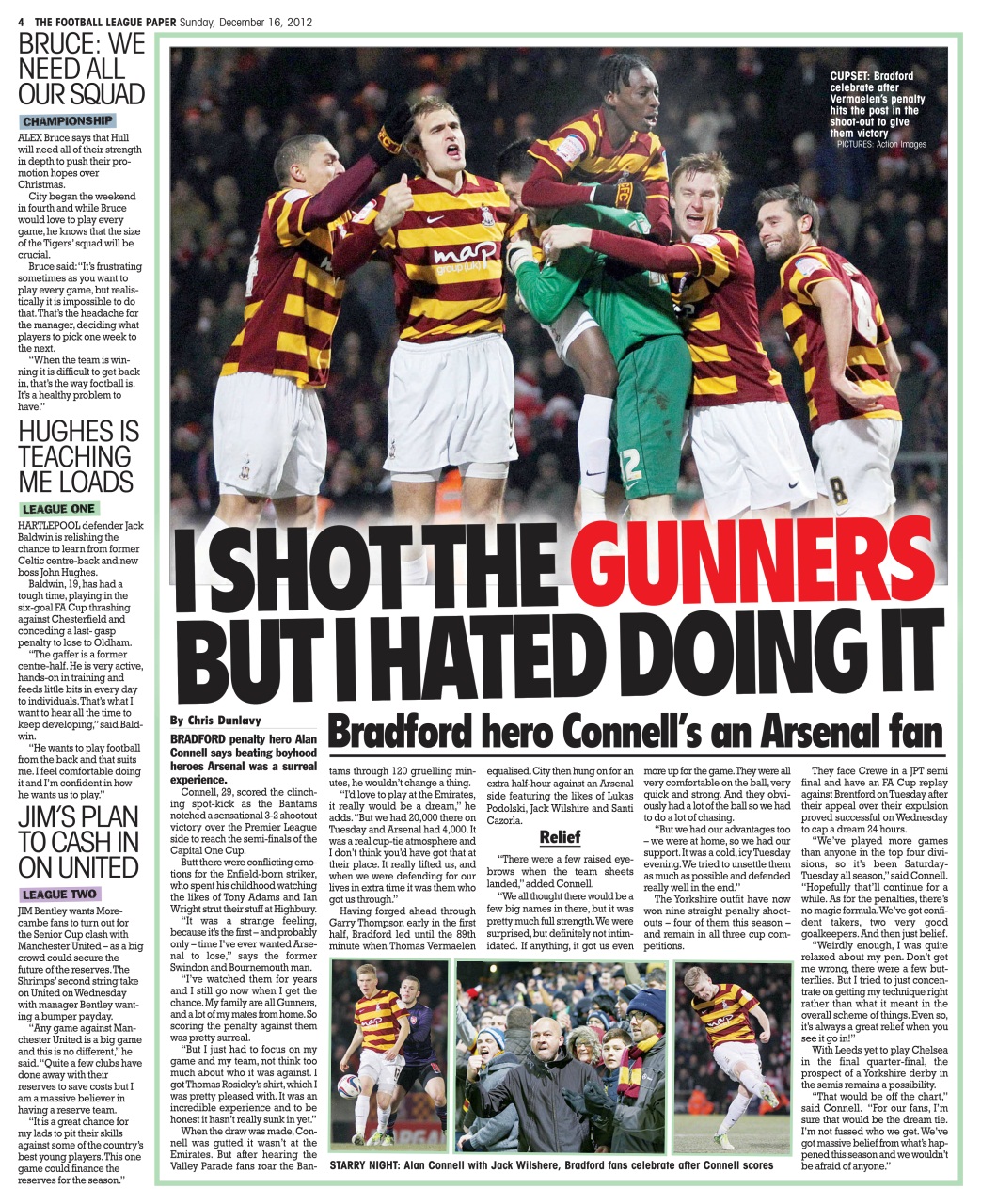 The Football League Paper Preview Pages