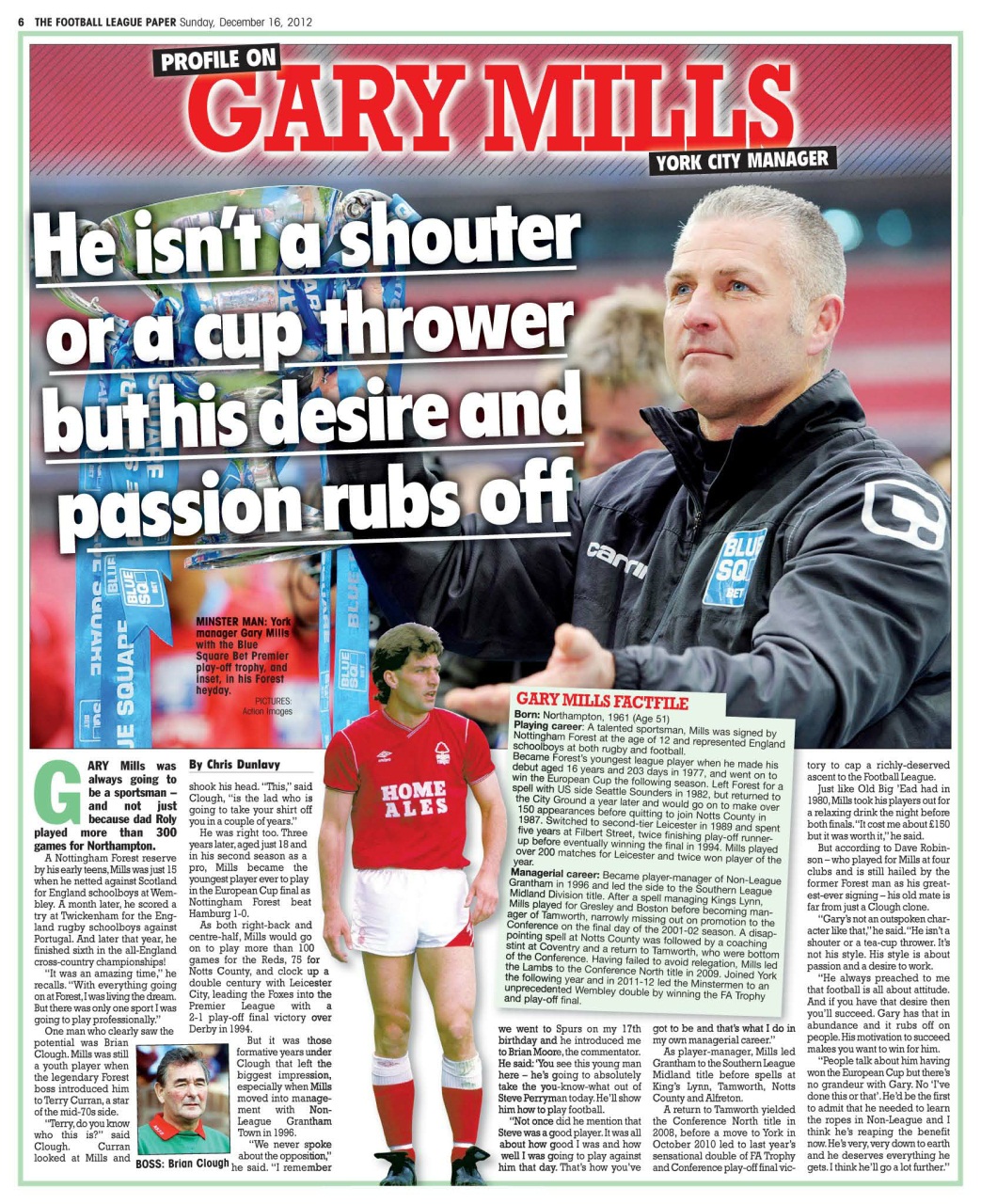 The Football League Paper Preview Pages