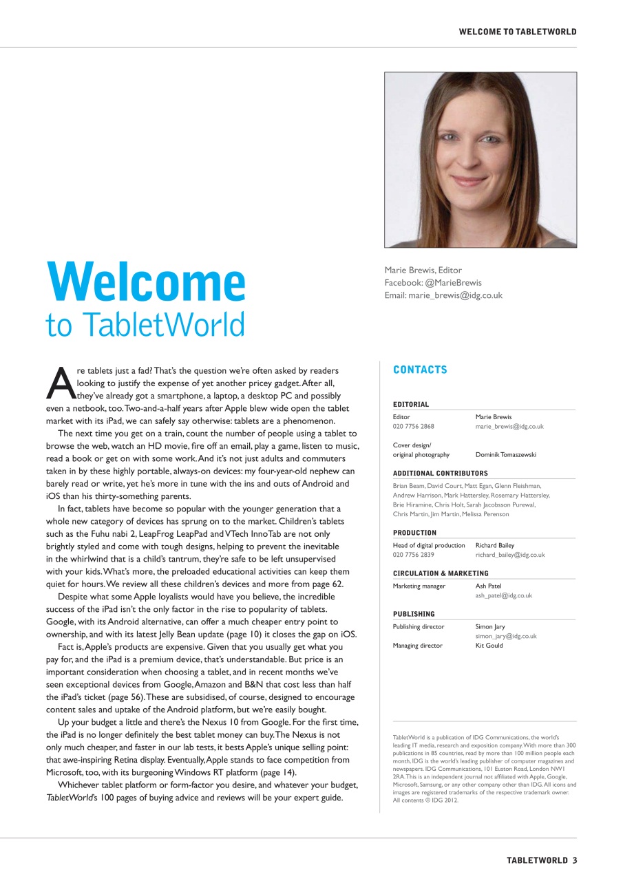 Tech Advisor Preview Pages