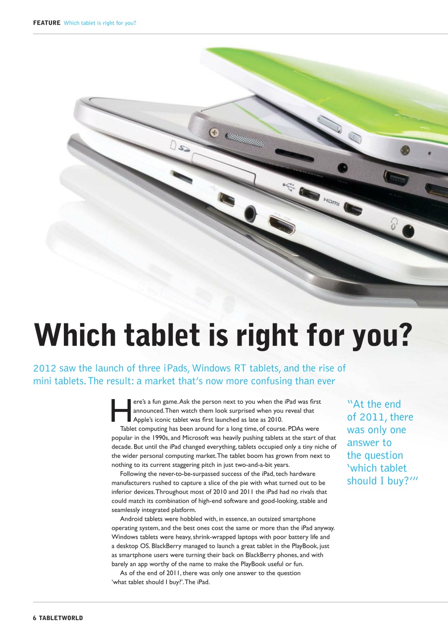 Tech Advisor Preview Pages