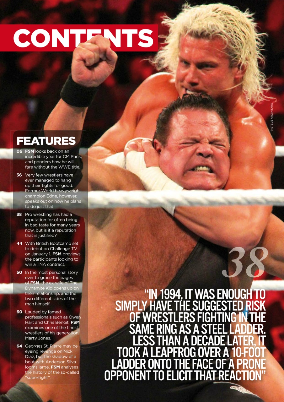 Wrestletalk Magazine Preview Pages