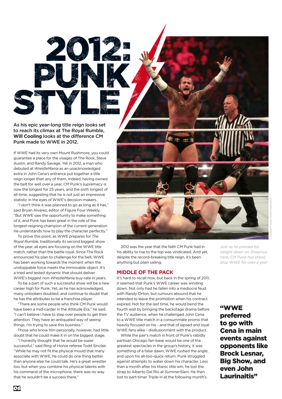 Wrestletalk Magazine Preview Pages