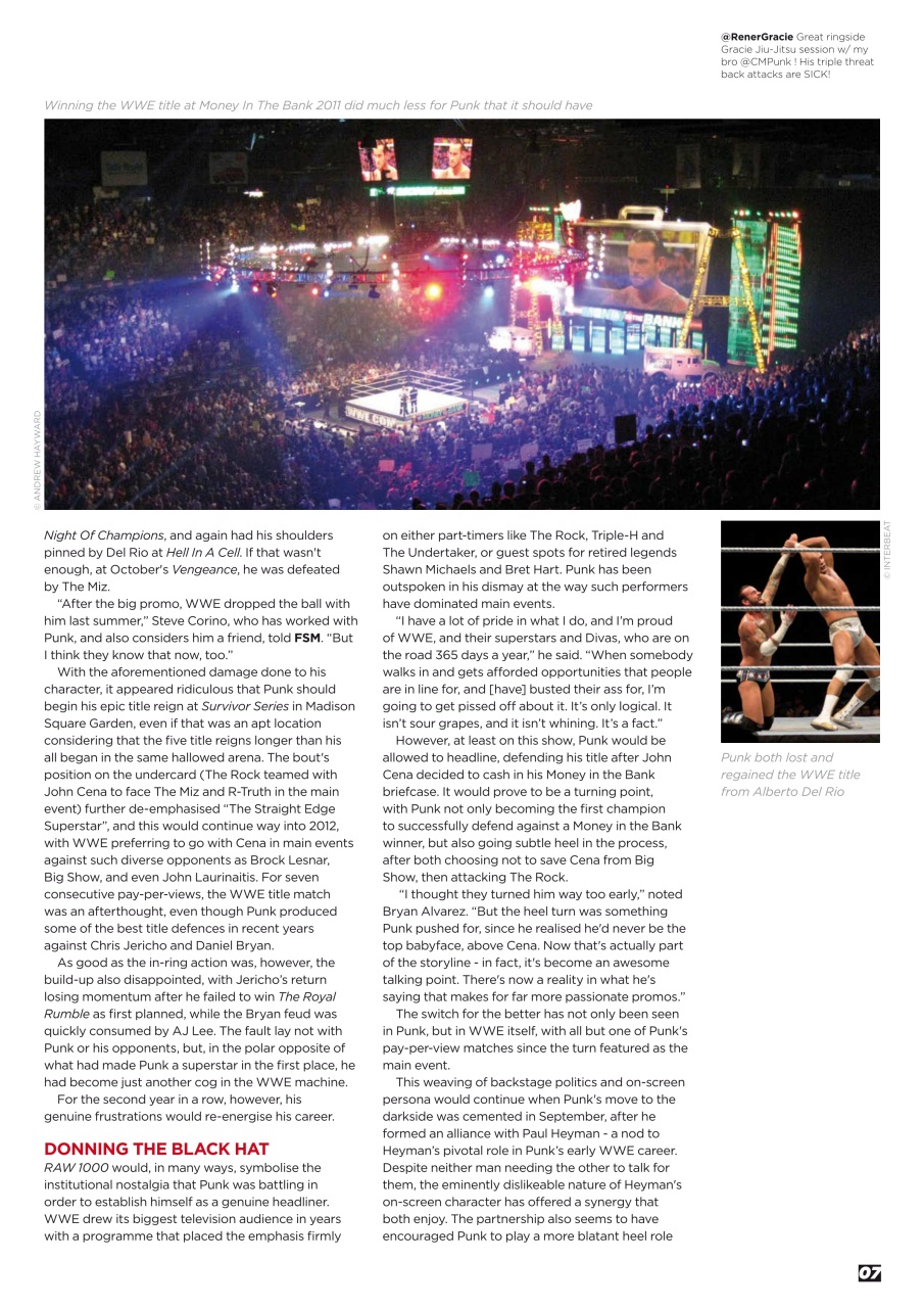 Wrestletalk Magazine Preview Pages