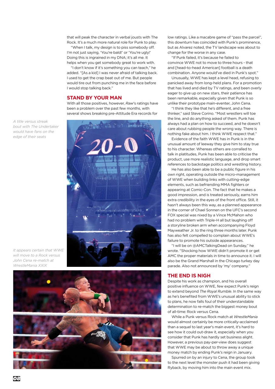 Wrestletalk Magazine Preview Pages