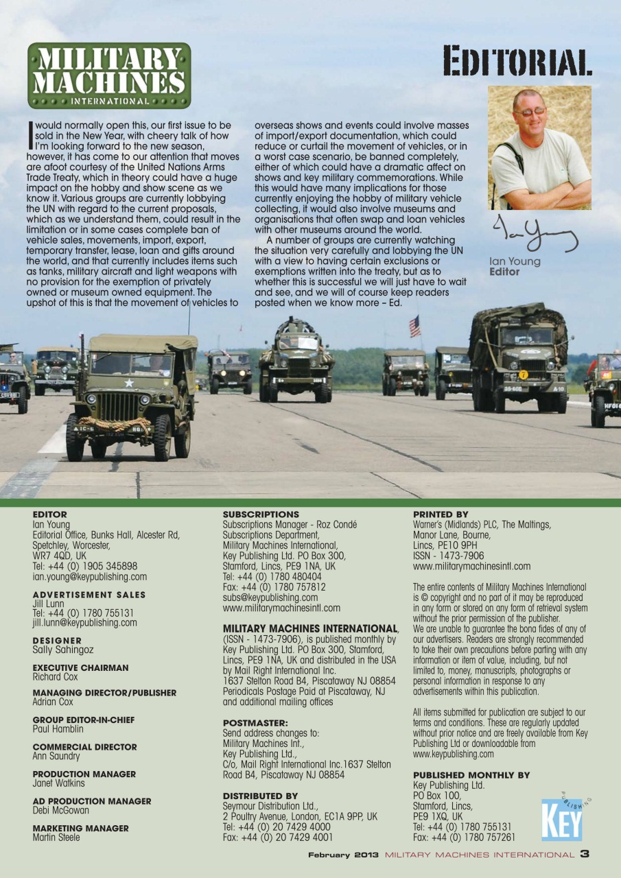 Military Machines International Preview Pages
