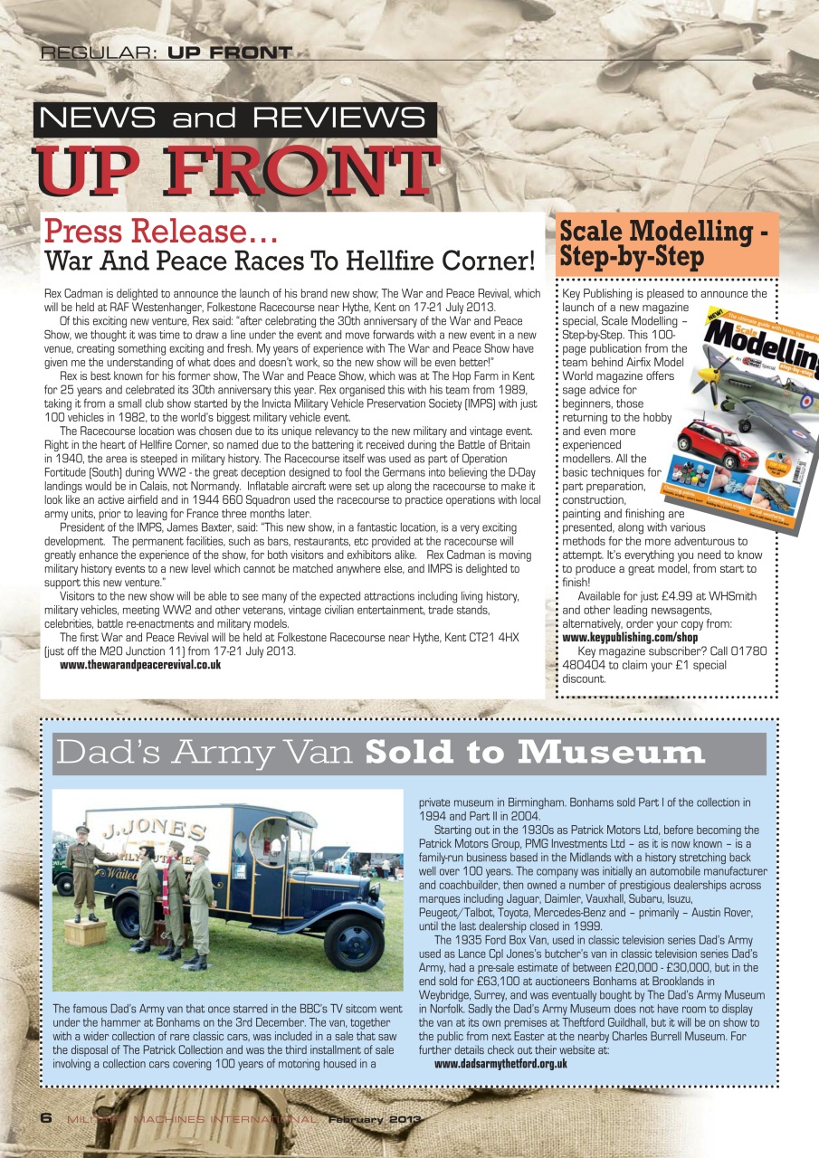 Military Machines International Preview Pages