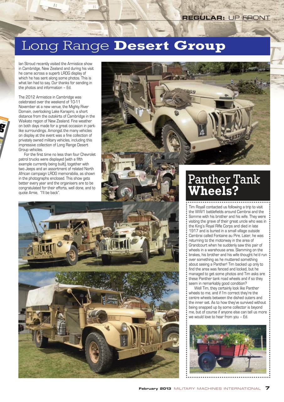 Military Machines International Preview Pages