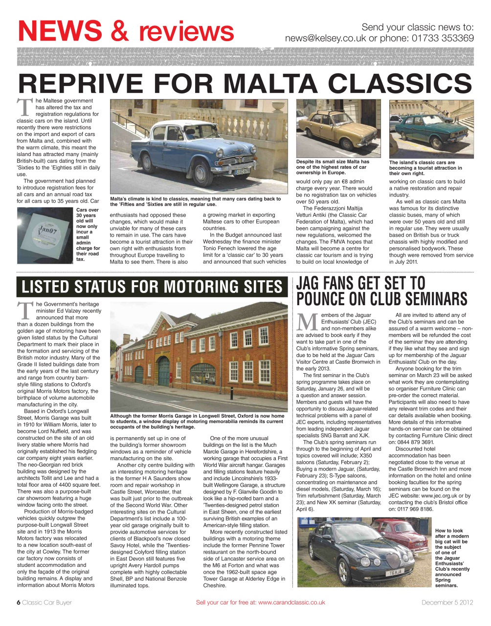Classic Car Buyer Preview Pages