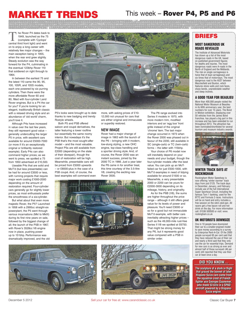 Classic Car Buyer Preview Pages