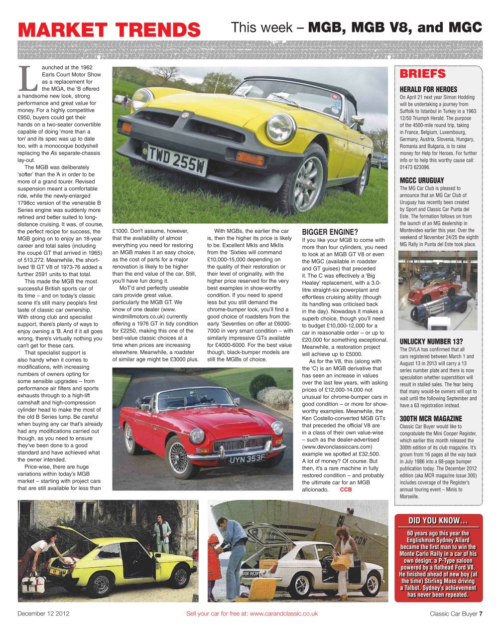 Classic Car Buyer Preview Pages
