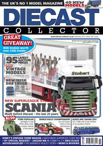 Diecast Collector issue February 2013