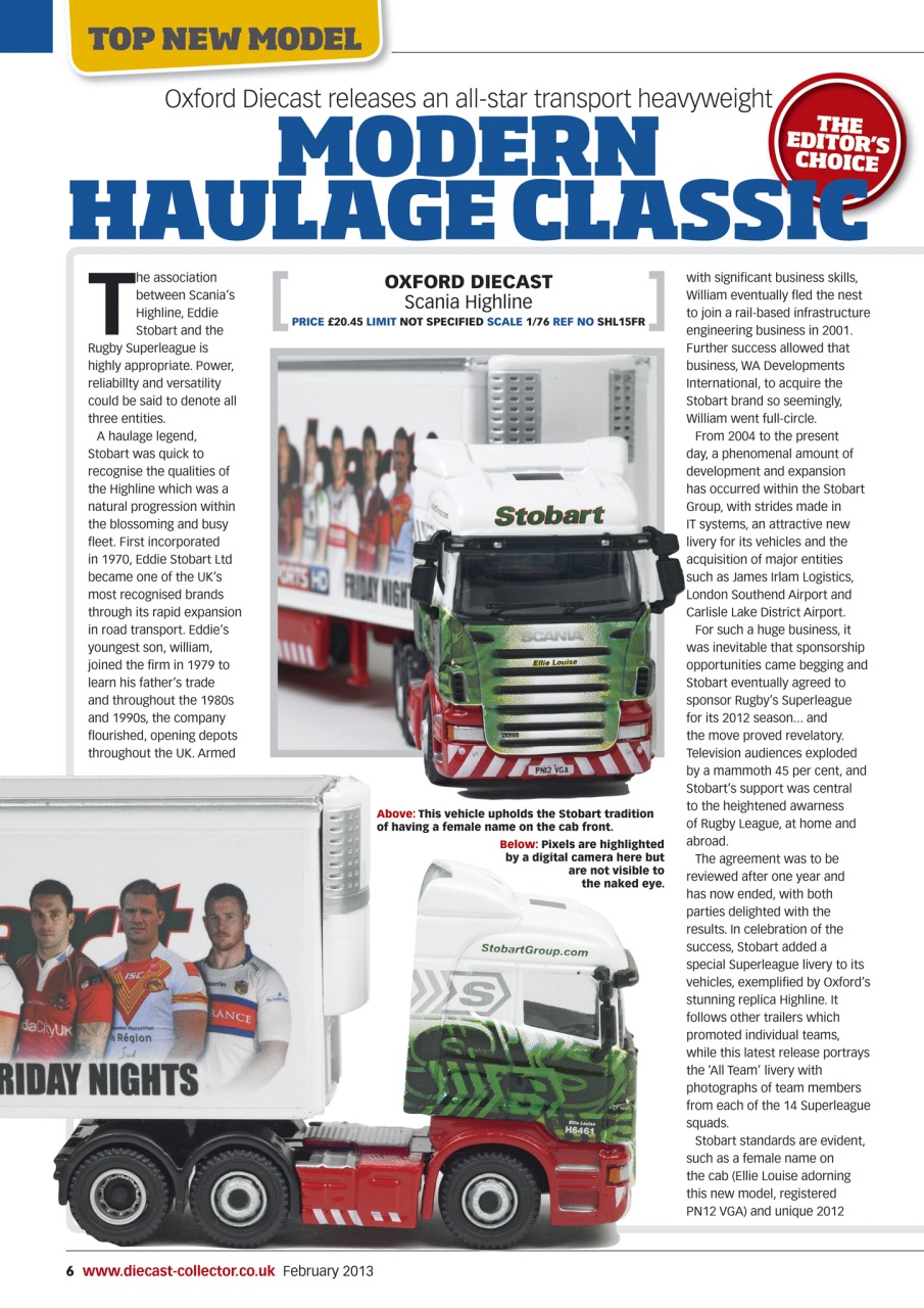 Diecast Collector Preview Pages