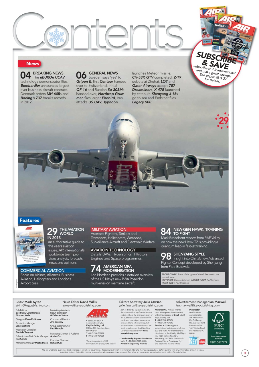 AIR International Preview Pages