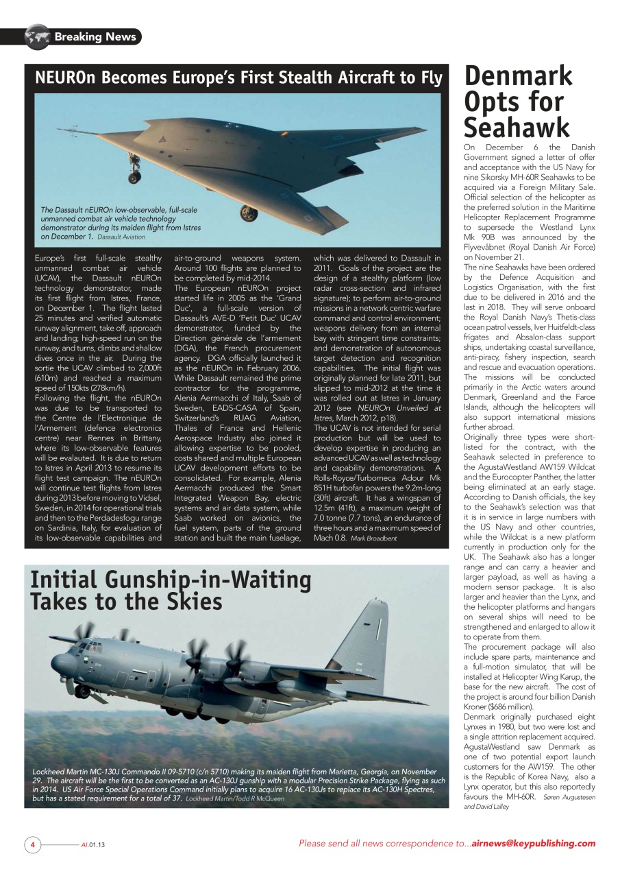 AIR International Preview Pages