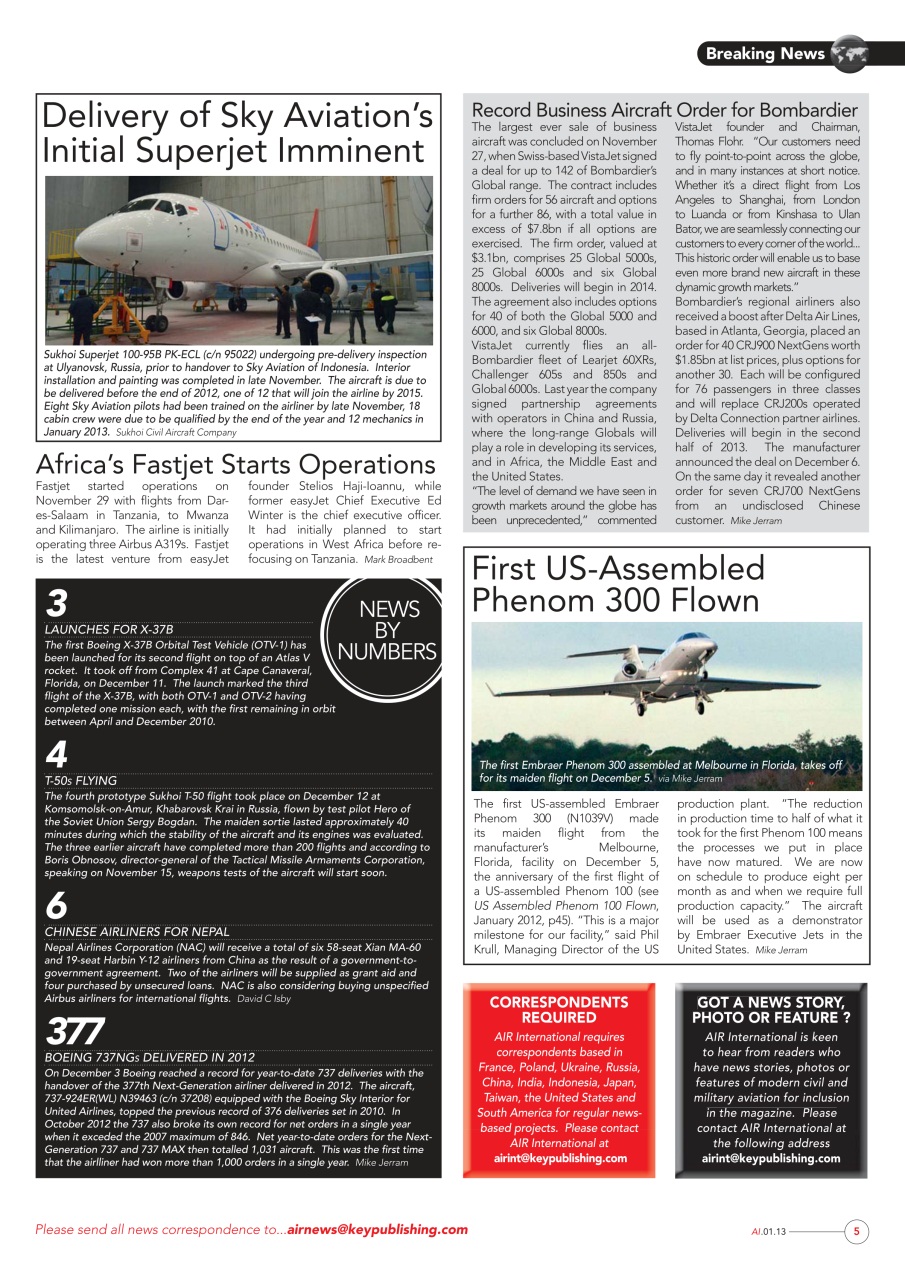 AIR International Preview Pages