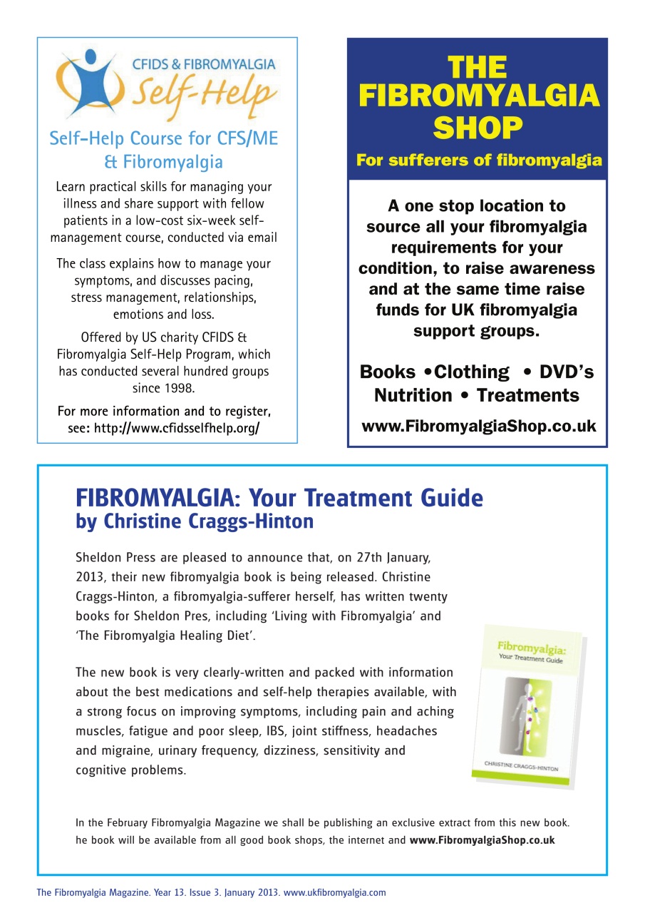 Fibromyalgia Magazine Preview Pages