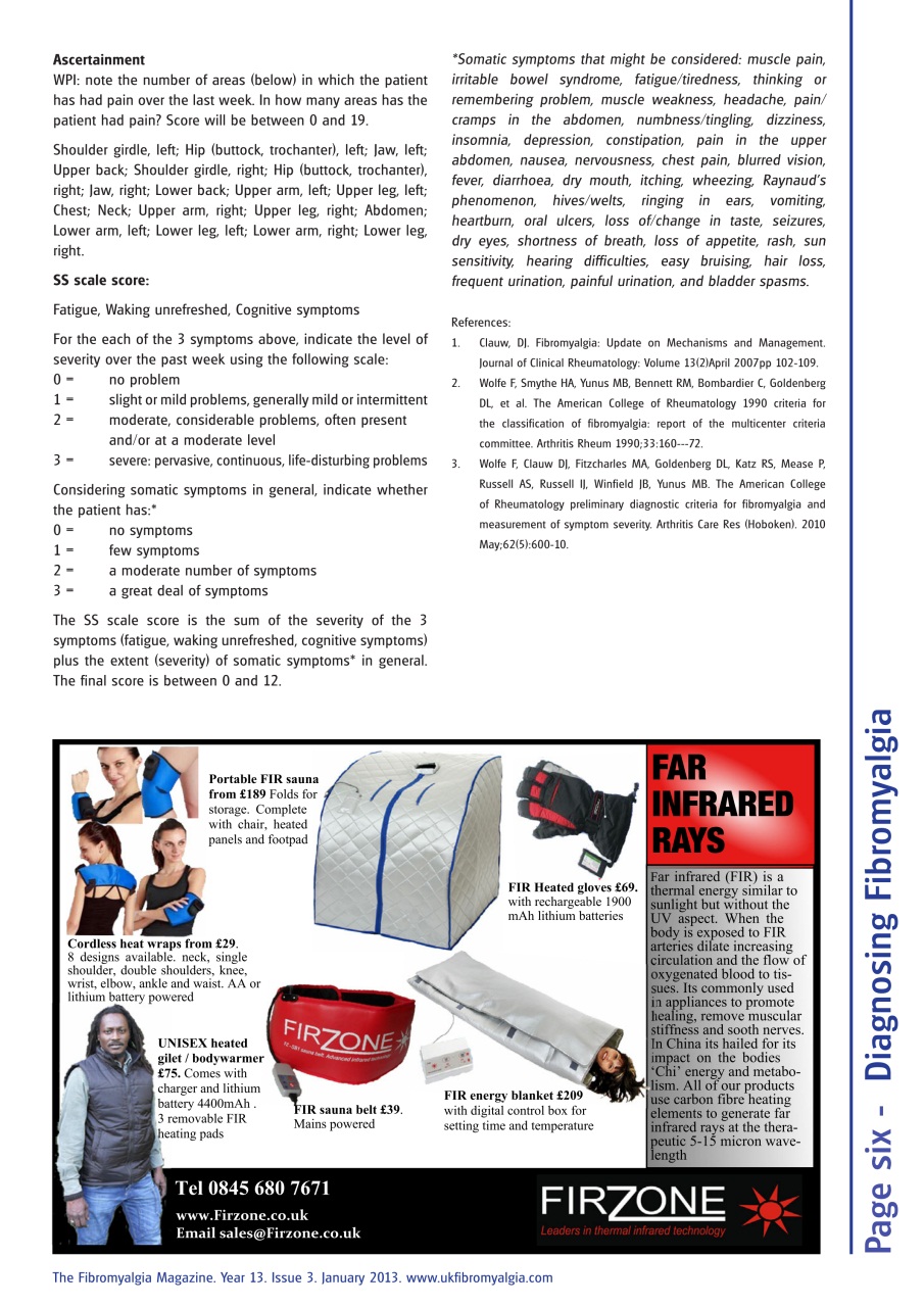 Fibromyalgia Magazine Preview Pages