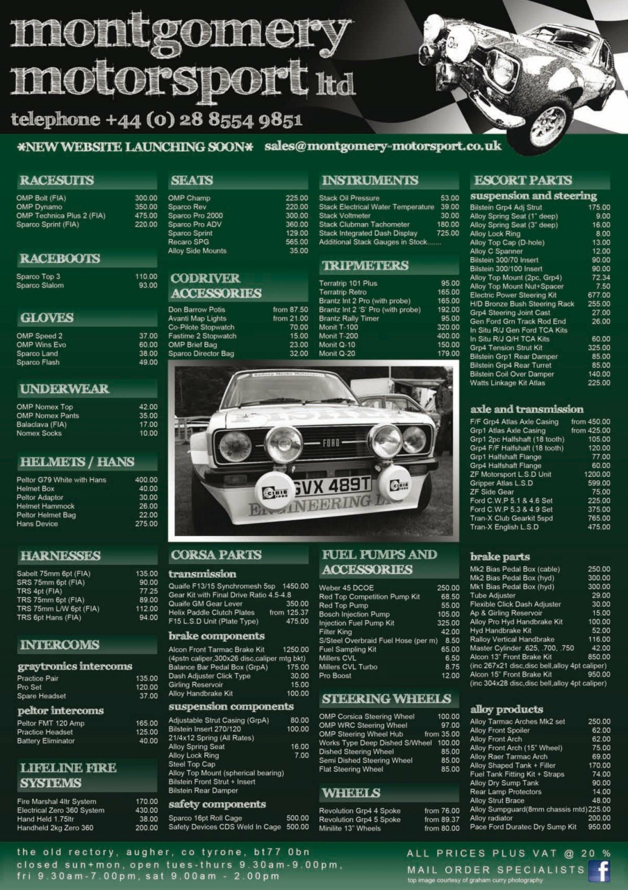 Pacenotes Rally magazine Preview Pages