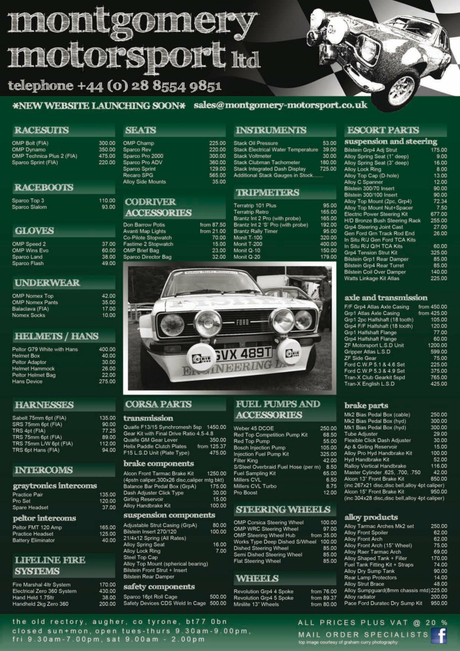 Pacenotes Rally magazine Preview Pages