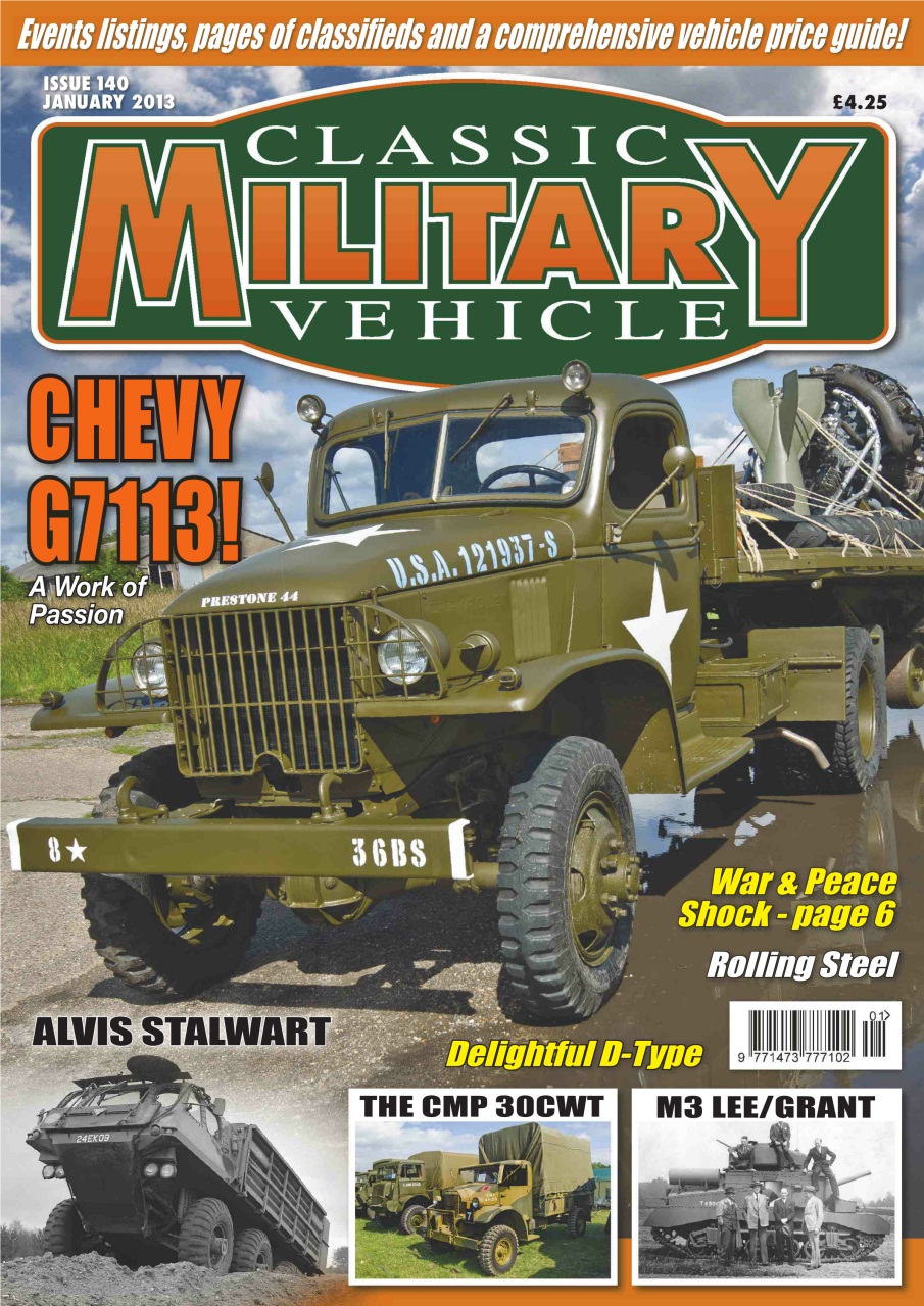 Classic Military Vehicle Preview Pages