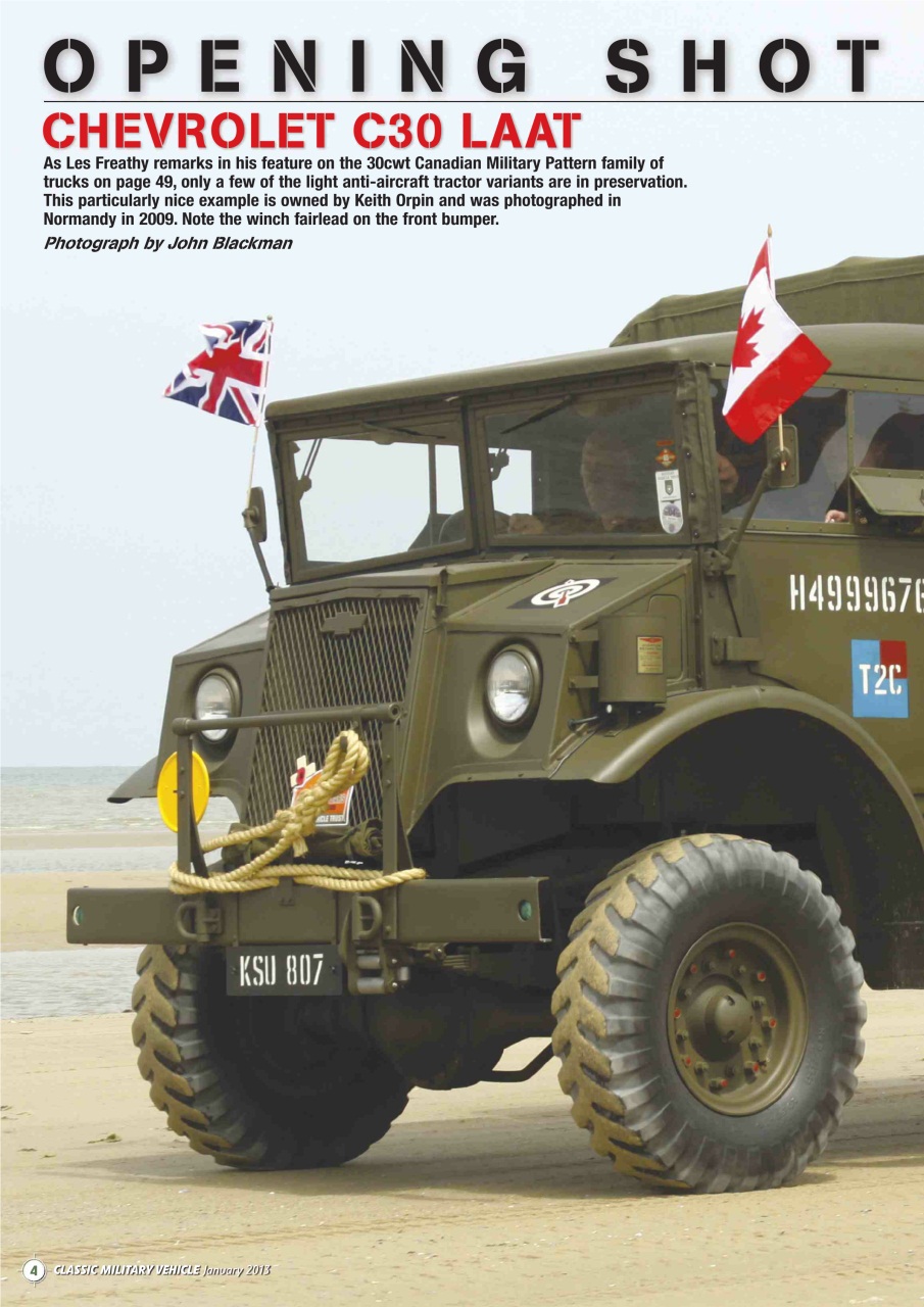 Classic Military Vehicle Preview Pages