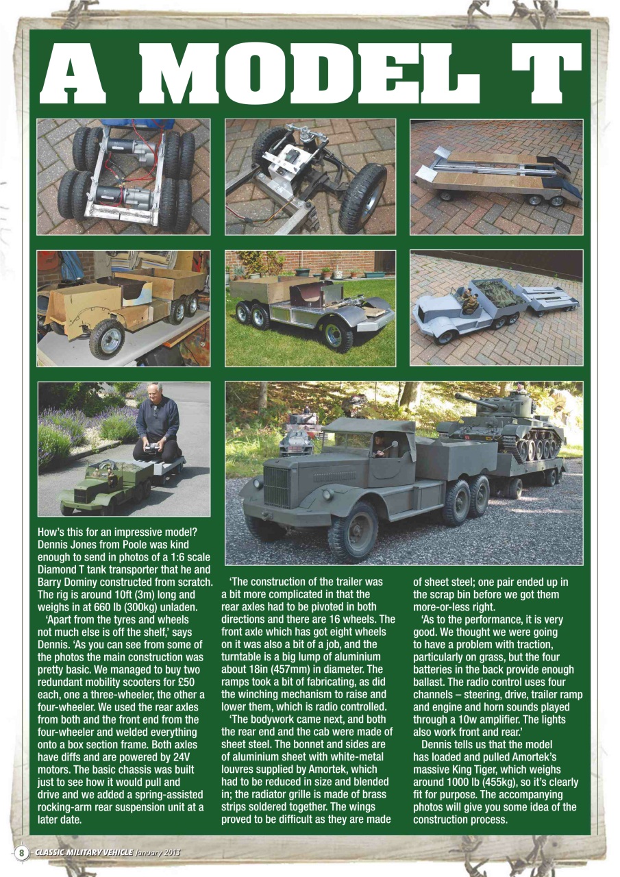 Classic Military Vehicle Preview Pages